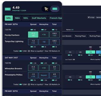 ProphetX App Interface